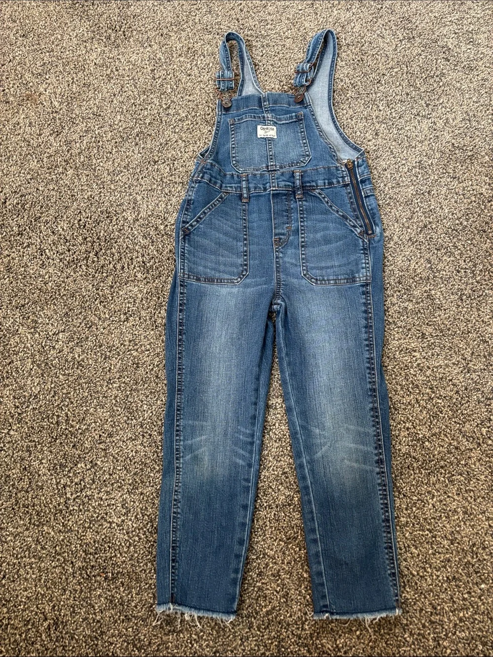 OshKosh B'gosh Denim Blue Kids Overalls